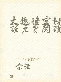 大魏后宫秘史小说免费阅读全文