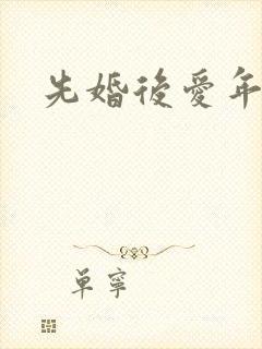 先婚后爱年代文