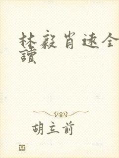 林毅肖远全本阅读