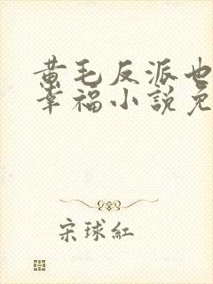 黄毛反派也想要幸福小说免费阅读