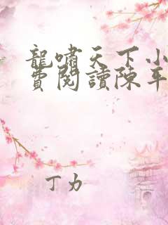 龙啸天下小说免费阅读陈平