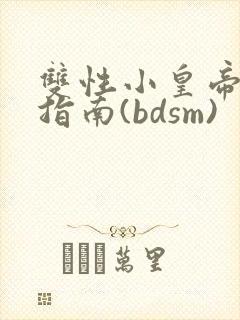 双性小皇帝调教指南(bdsm)