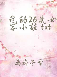 我的26岁女房客小说 txt