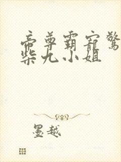 帝尊霸宠惊世废柴九小姐