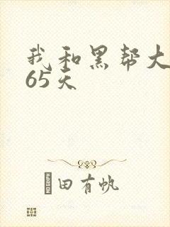 我和黑帮大佬365天