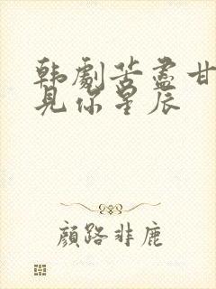 韩剧苦尽甘来遇见你星辰