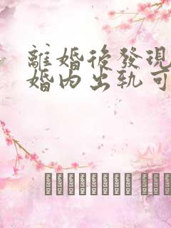 离婚后发现对方婚内出轨可以起诉第三者吗