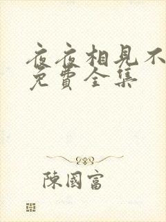 夜夜相见不识君免费全集