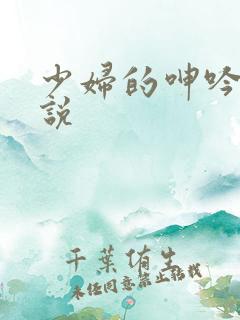 少妇的呻吟 小说