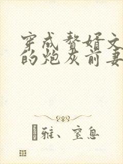 穿成赘婿文男主的炮灰前妻
