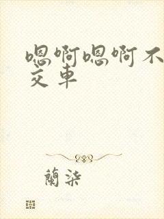 嗯啊嗯啊不要公交车