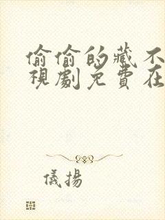 偷偷的藏不住电视剧免费在线