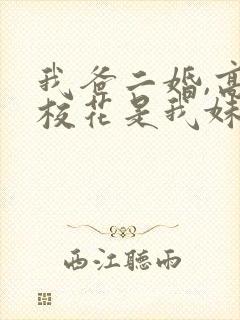 我爸二婚,高冷校花是我妹全