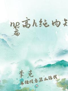 np高h纯肉短篇