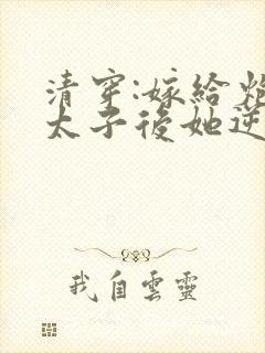 清穿:嫁给炮灰太子后她逆袭了