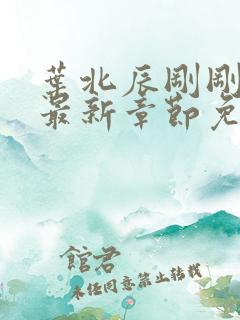 叶北辰刚刚更新最新章节免费阅读