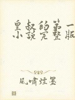 皇叔的第一宠妃小说完整版本