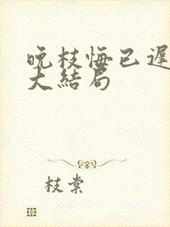晚枝悔已迟短剧大结局
