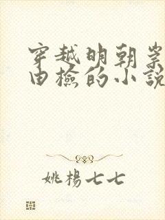 穿越明朝崇祯朱由检的小说