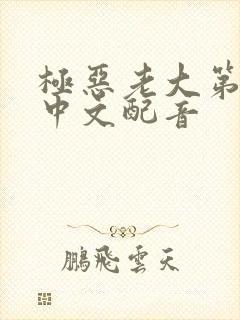 极恶老大第1季中文配音