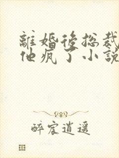 离婚后总裁前夫他疯了小说免费阅读