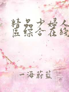 精品少妇人妻一区综合在线