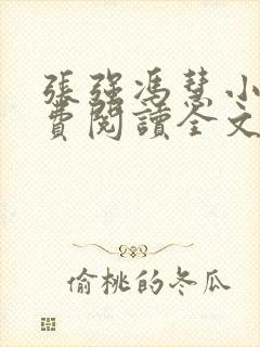 张强冯慧小说免费阅读全文最新章节