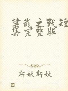 禁武之战短剧合集完整版