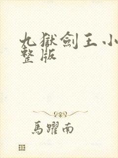 九狱剑王小说完整版