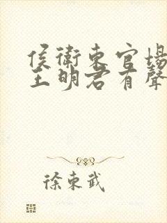 侯卫东官场笔记王明君有声小说