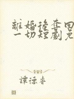 离婚后夺回我的一切短剧免费观看