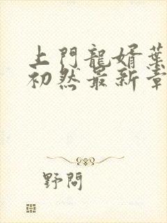 上门龙婿叶辰肃初然最新章节