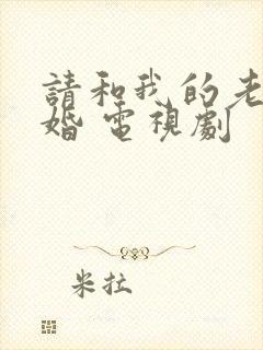 请和我的老公结婚 电视剧