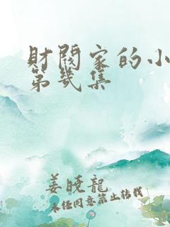 财阀家的小儿子第几集