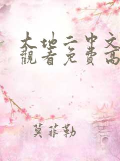 大地二中文在线观看免费高清