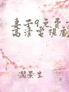 妻子9免费完整高清电视剧看2222