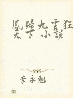 凤归九霄狂妃逆天下 小说