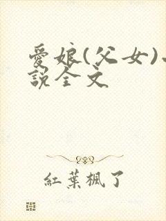 爱娘(父女)小说全文