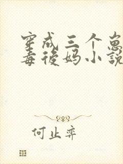 穿成三个崽的恶毒后妈小说