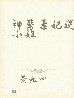 神医毒妃逆天二小姐