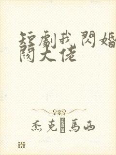 短剧我闪婚了财阀大佬