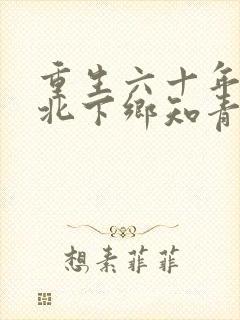 重生六十年代东北下乡知青