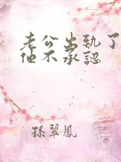 老公出轨了但是他不承认