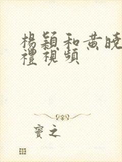 杨颖和黄晓明婚礼视频