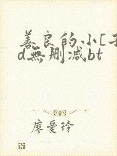 善良的小[子hd无删减bt