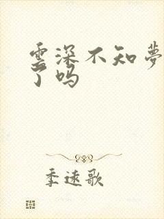 云深不知梦上映了吗