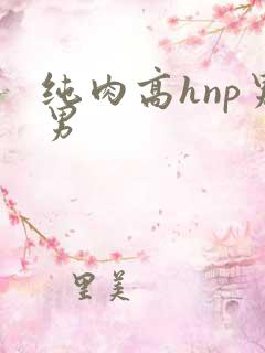 纯肉高hnp男男