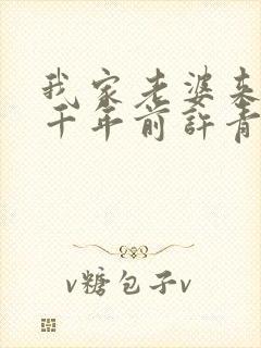 我家老婆来自一千年前许青