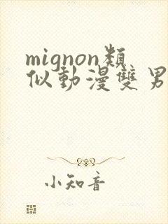 mignon类似动漫双男主