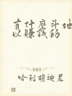 有什么斗地主可以赚钱的